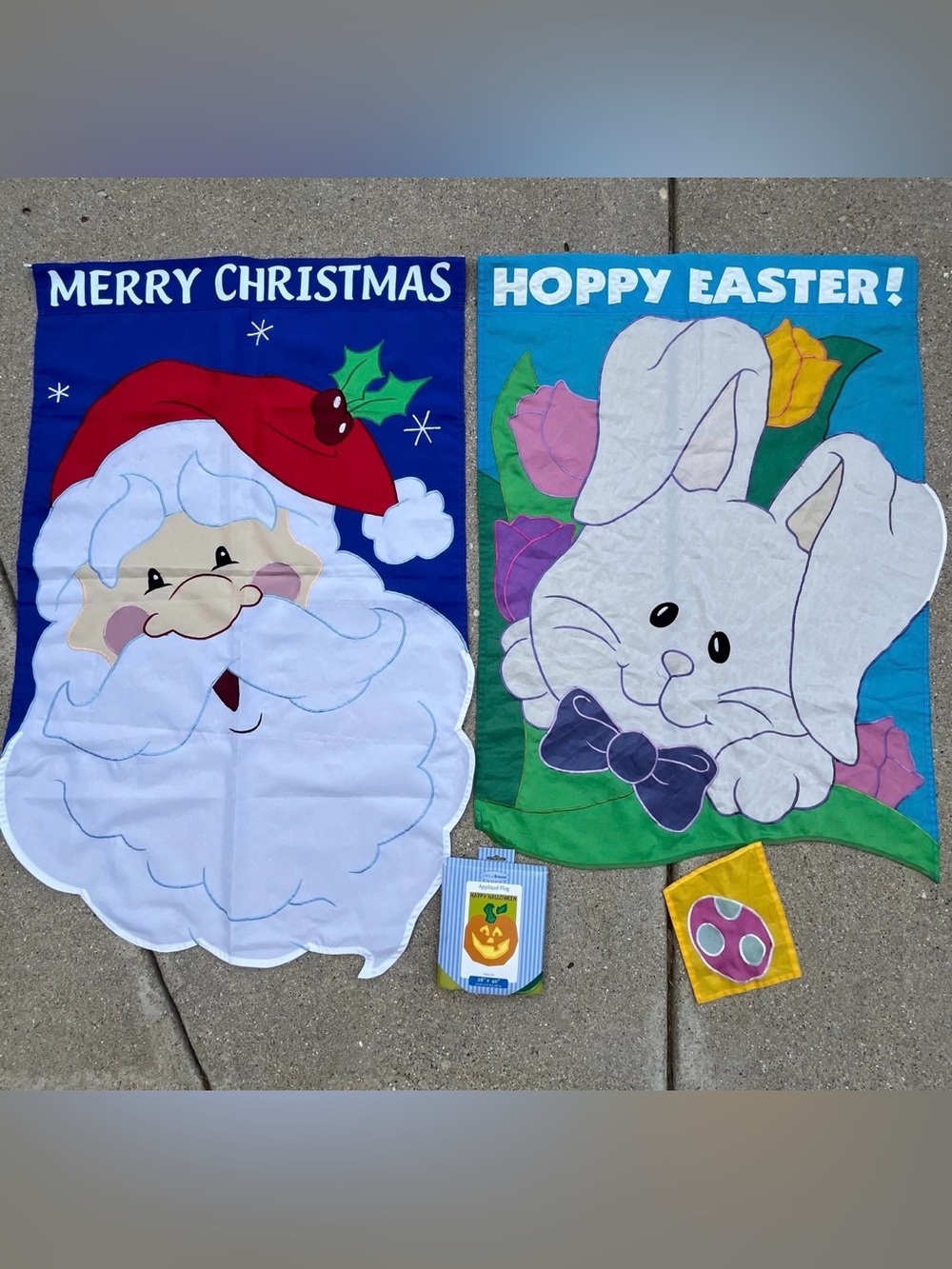 Holiday (Halloween, Christmas & Easter) Decorative House Flags